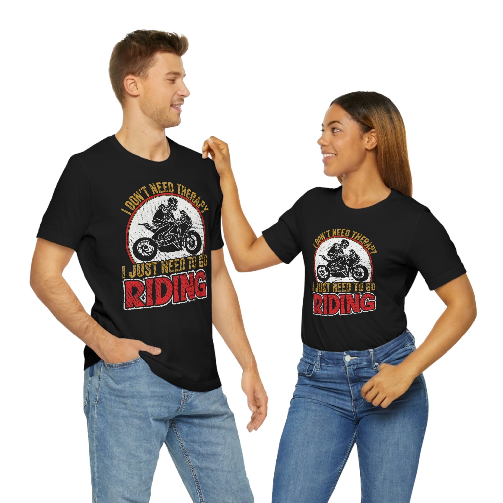 Go riding-  Jersey Short Sleeve Tee
