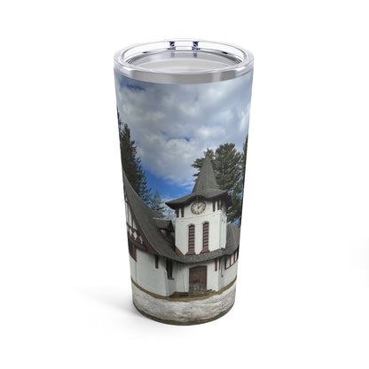 Tumbler 20oz-white fathers church