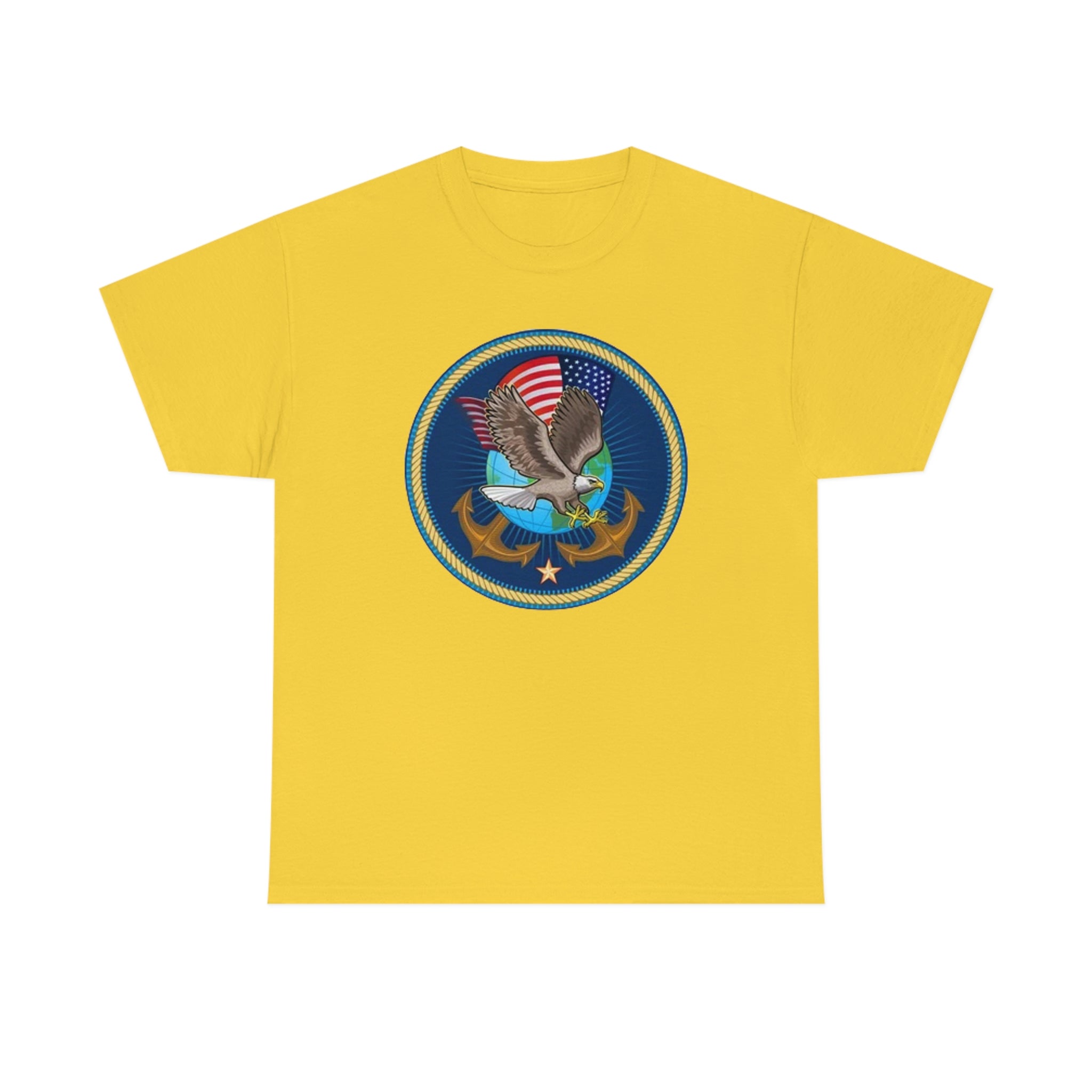 Navy- Unisex Heavy Cotton Tee