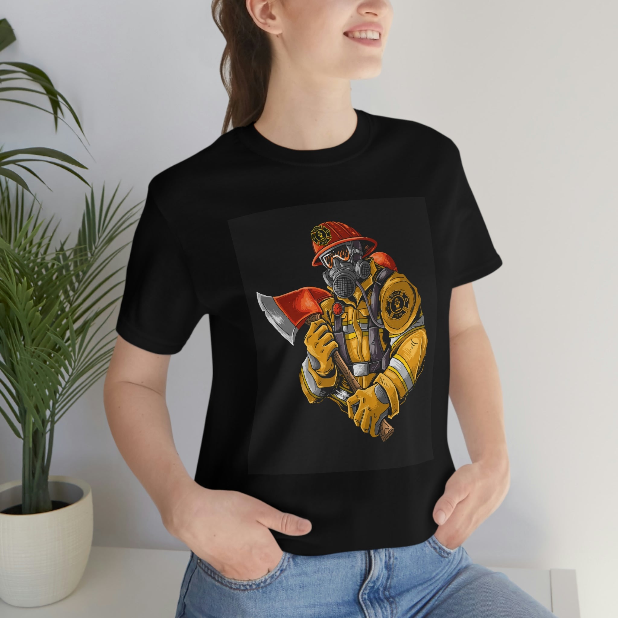 Firefighter- Jersey Short Sleeve Tee