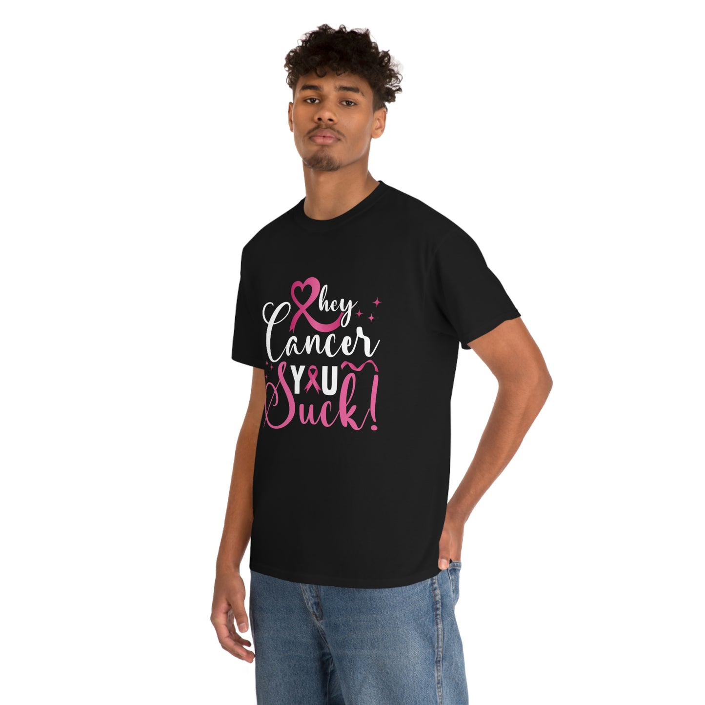 Cancer sucks-  Heavy Cotton Tee