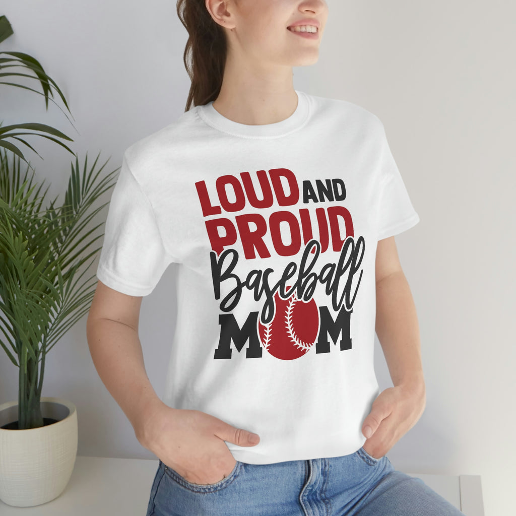 Baseball mom-  Jersey Short Sleeve Tee