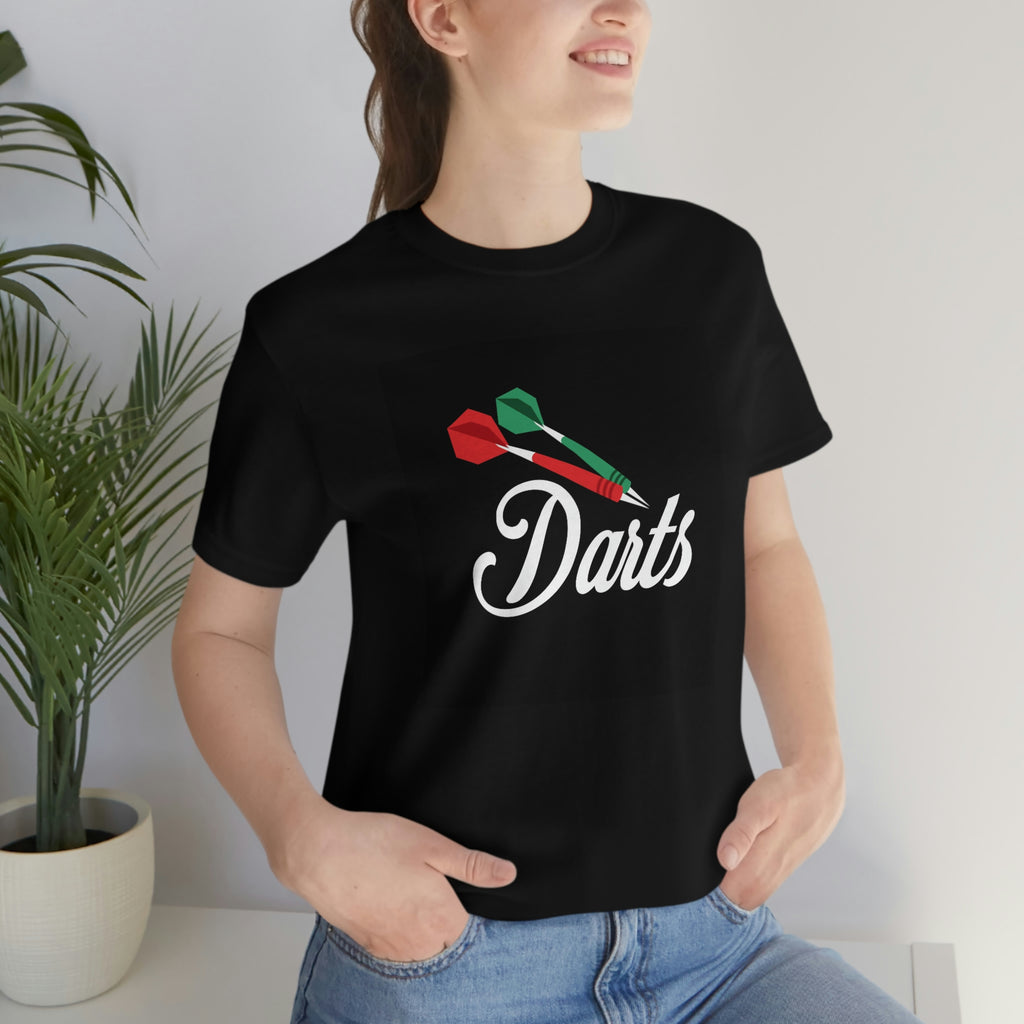 Darts— Unisex Jersey Short Sleeve Tee