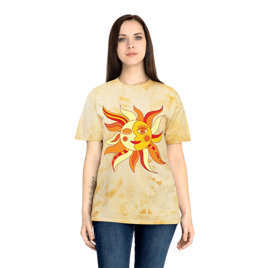 Sun and moon- Unisex Color Blast T-Shirt