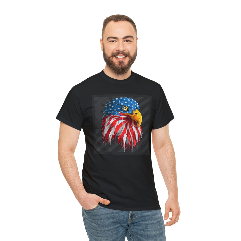 USA Eagle- Heavy Cotton Tee