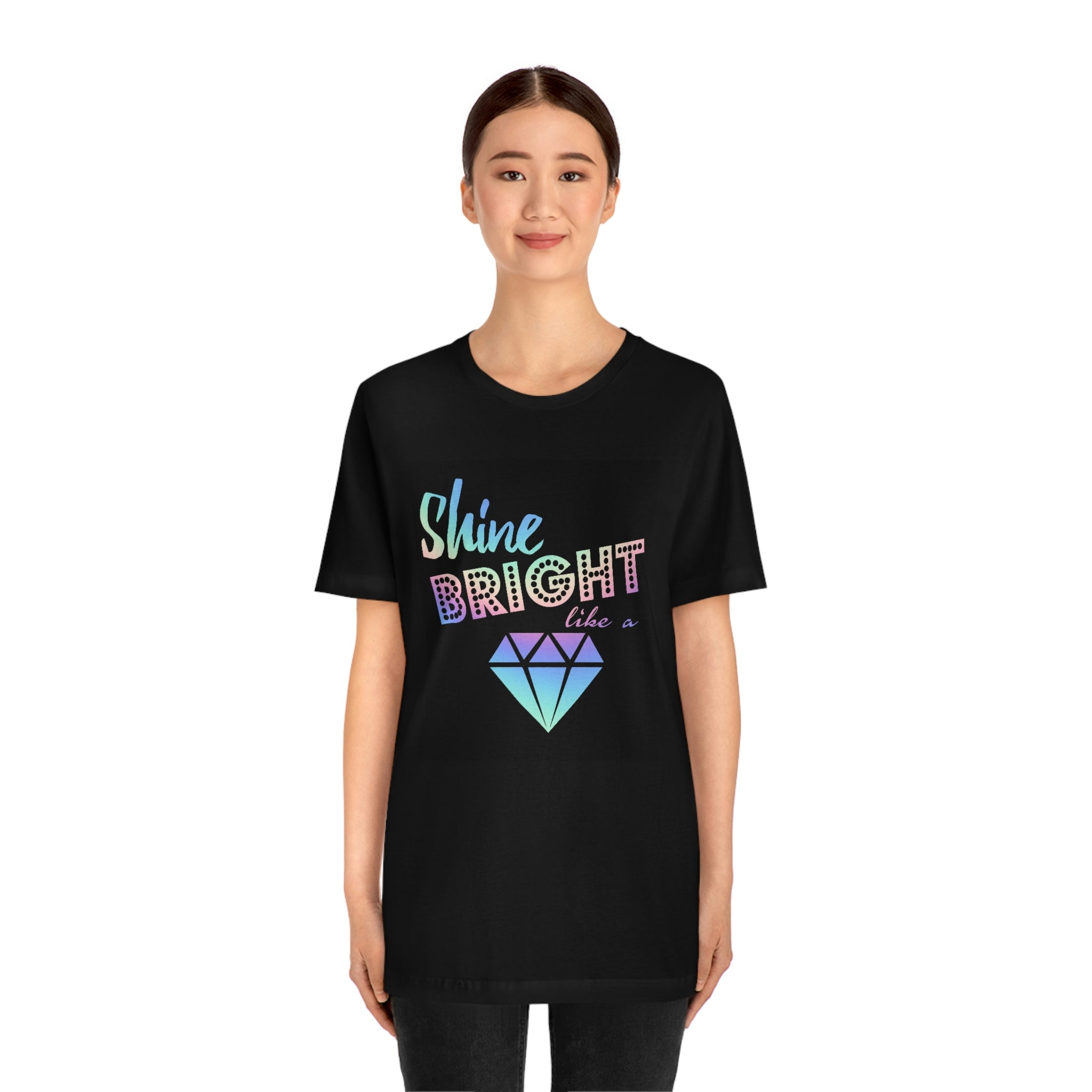 Shine bright- Jersey Short Sleeve Tee