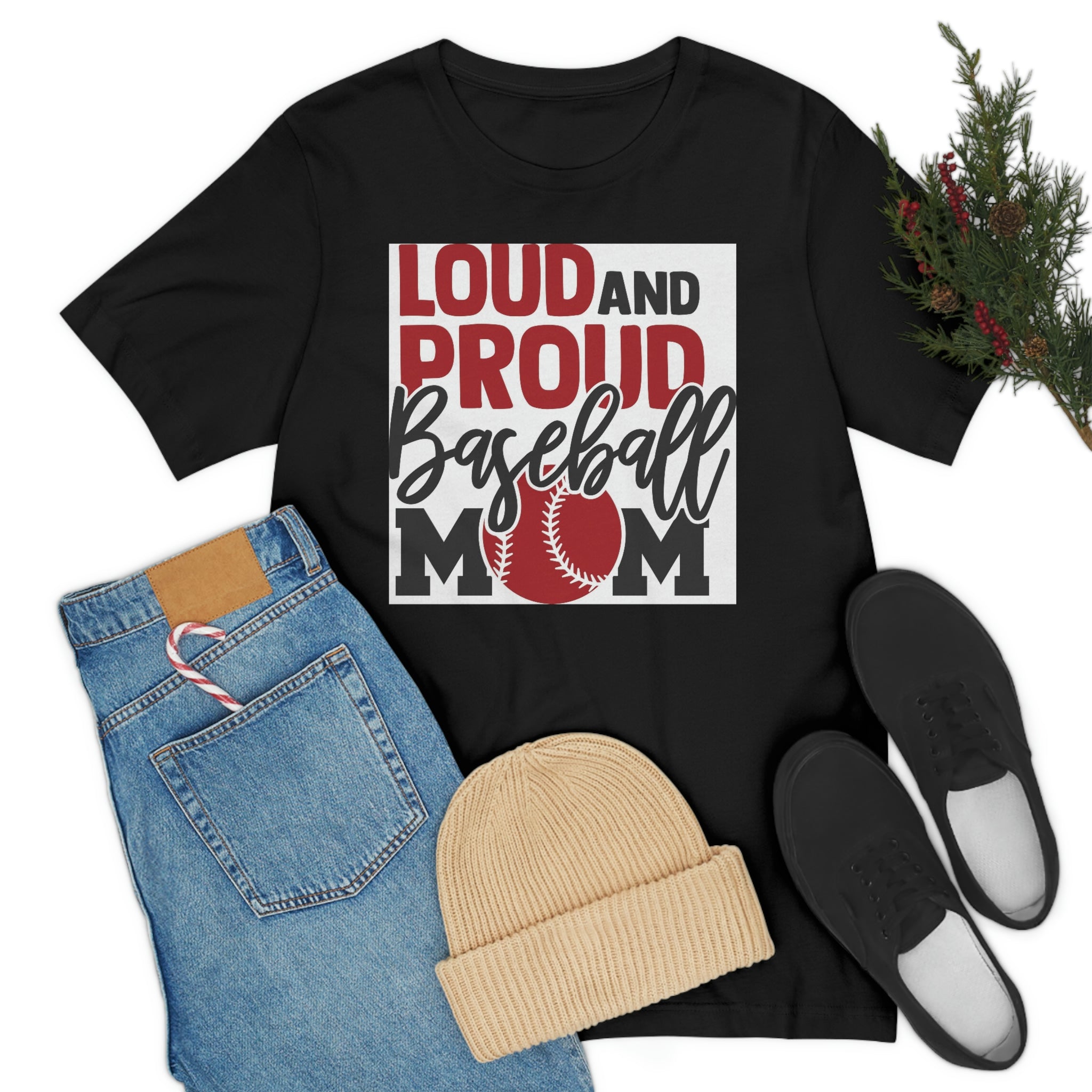 Baseball mom-  Jersey Short Sleeve Tee