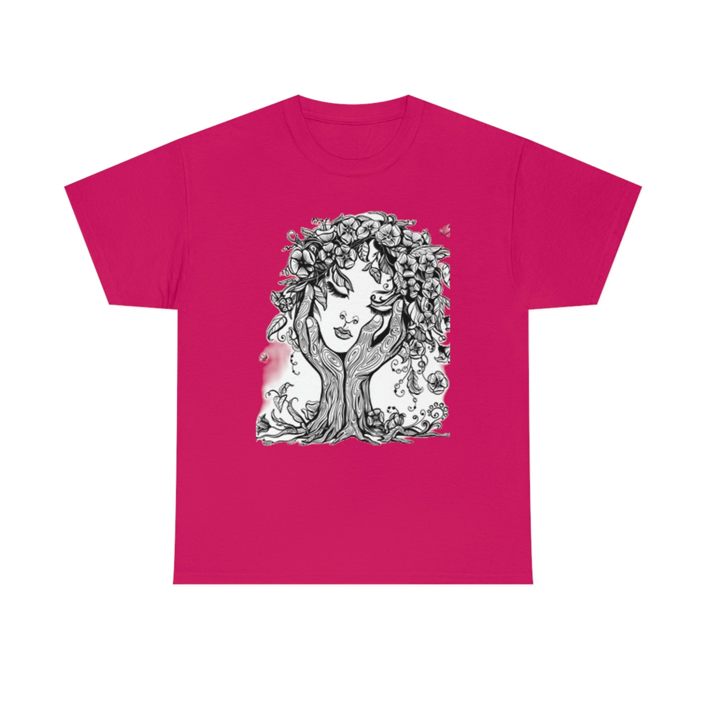 Face- Unisex Heavy Cotton Tee