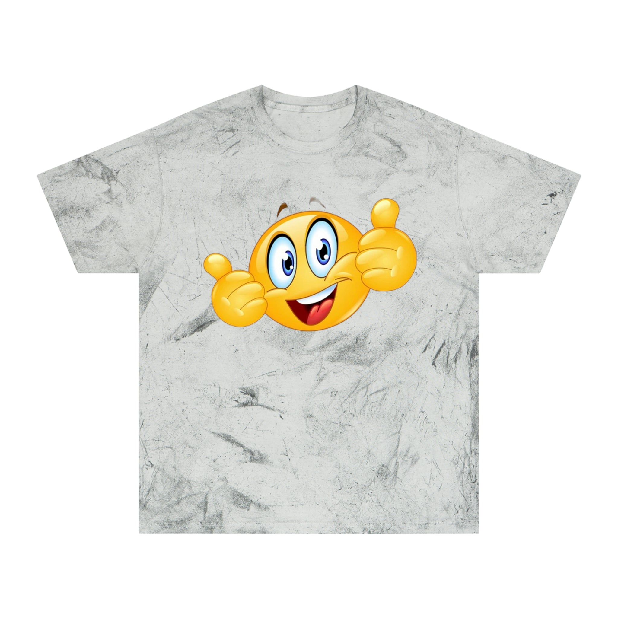 Smiley face— Unisex Color Blast T-Shirt