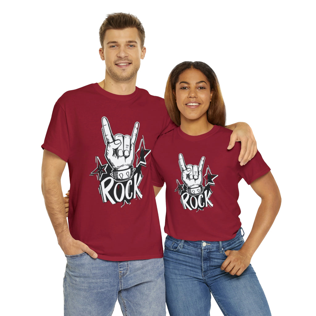 Rock- Heavy Cotton Tee