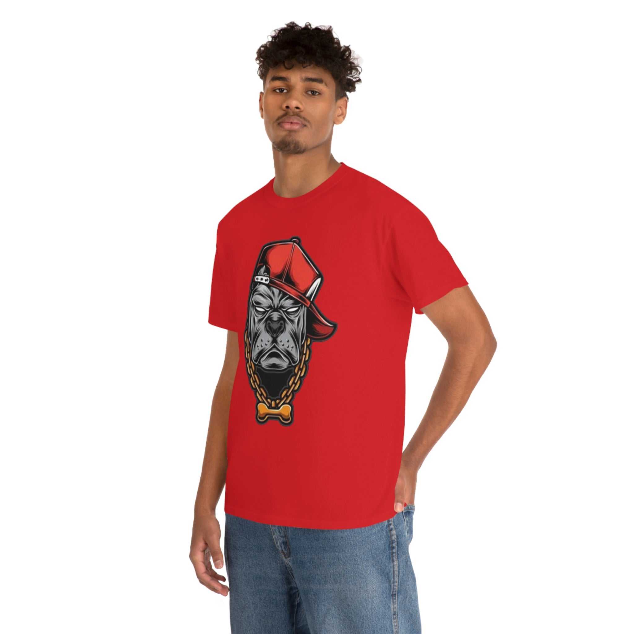 Gangster dog- Heavy Cotton Tee