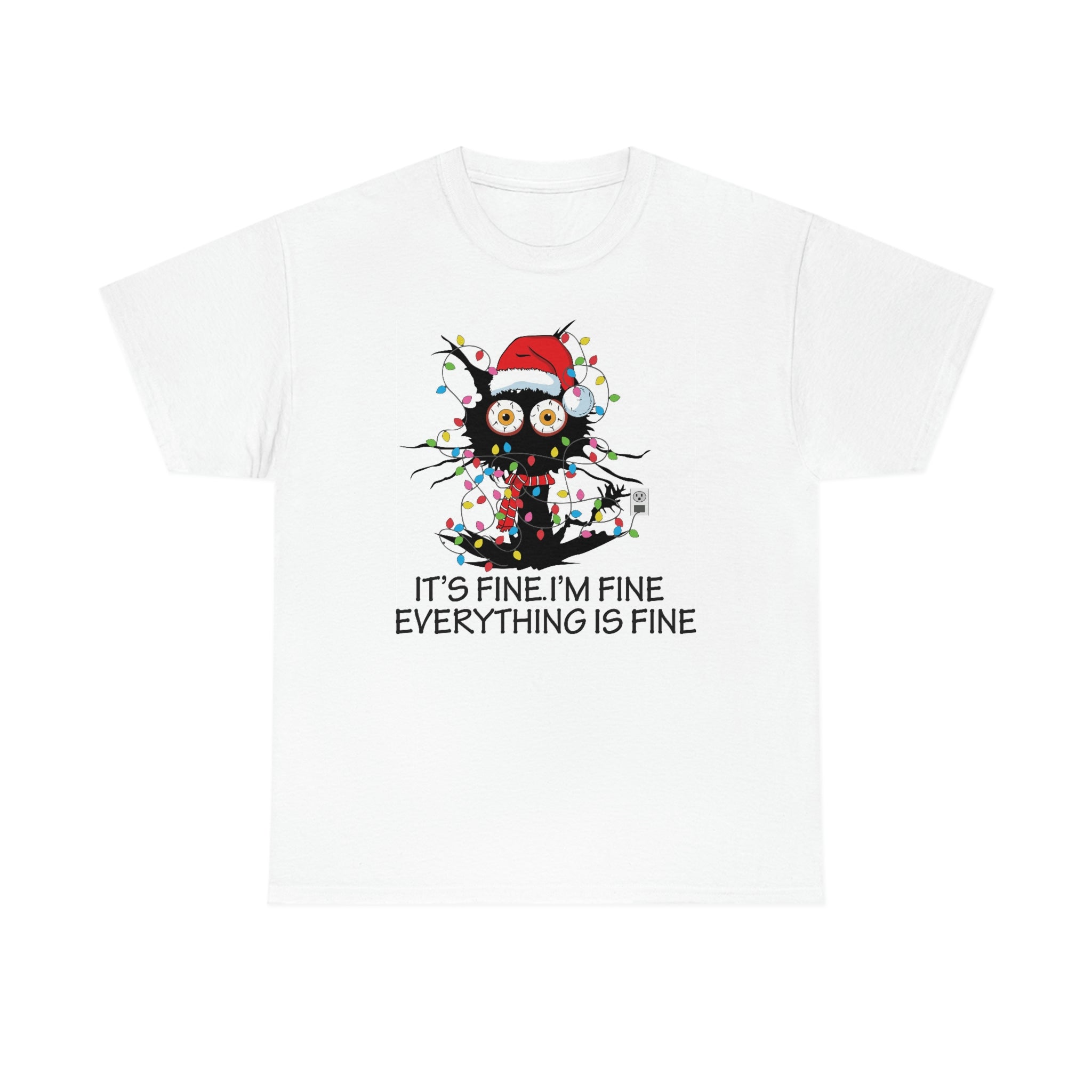 Everything’s fine- Heavy Cotton Tee
