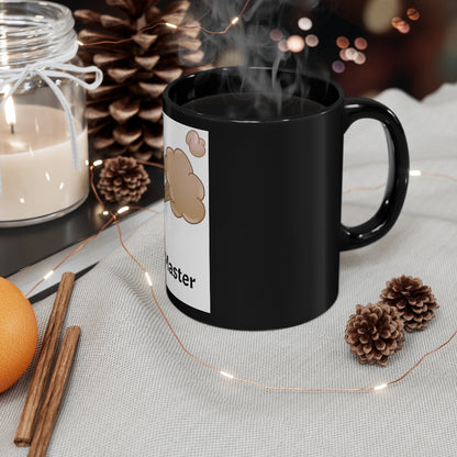 Fart master - 11oz Black coffee Mug