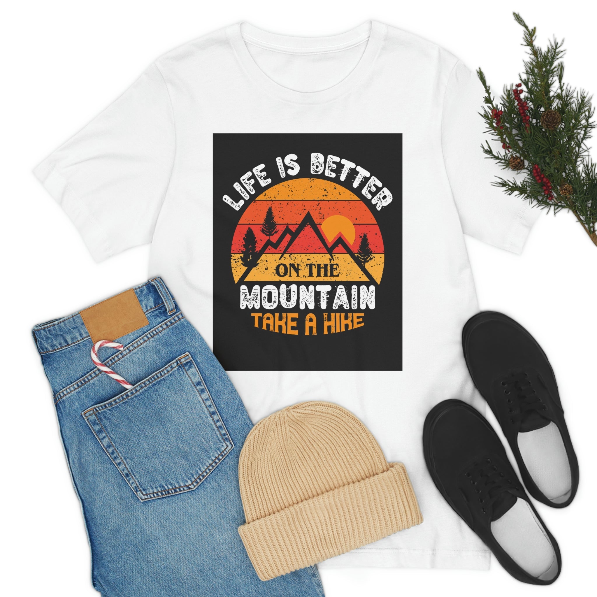 Take a hike - Jersey Short Sleeve Tee
