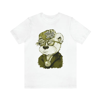 Bear thug life-  Jersey Short Sleeve Tee