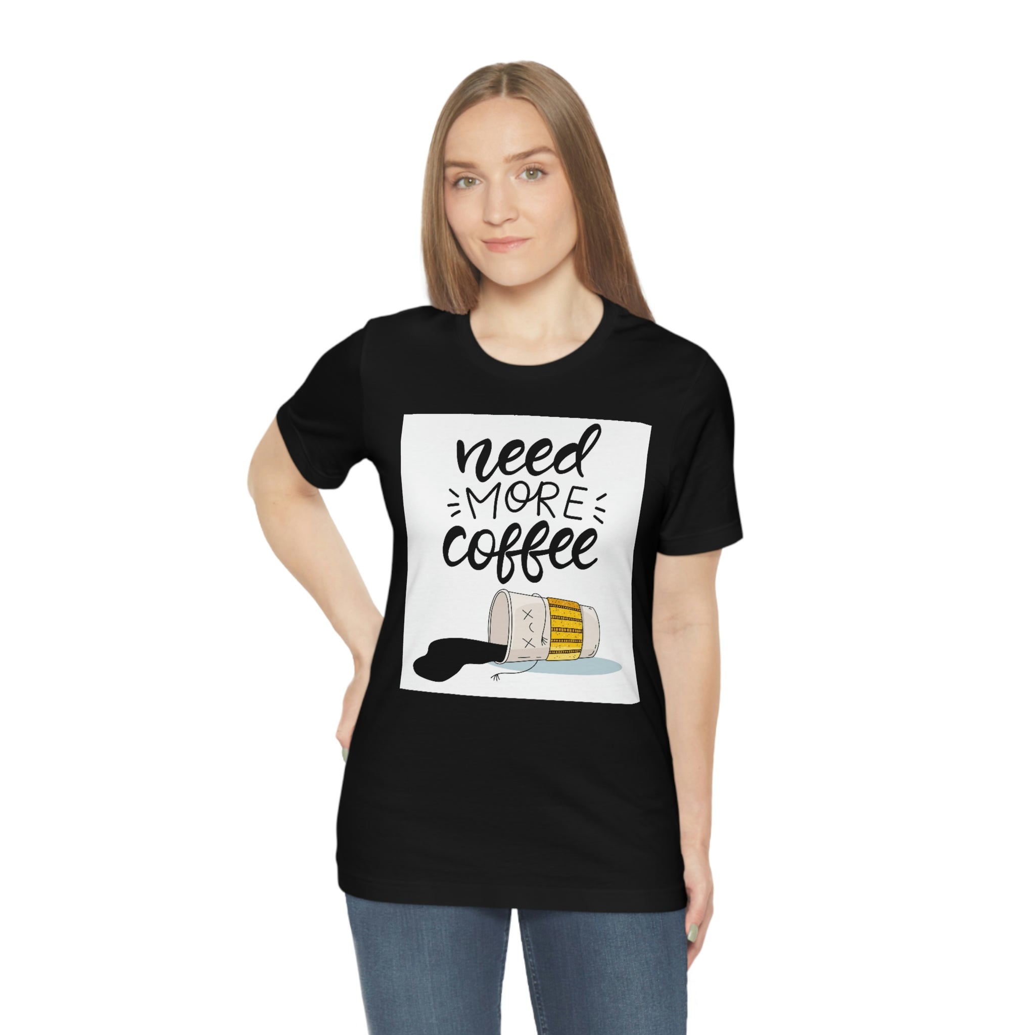 Need more coffee-Unisex Jersey Short Sleeve Tee