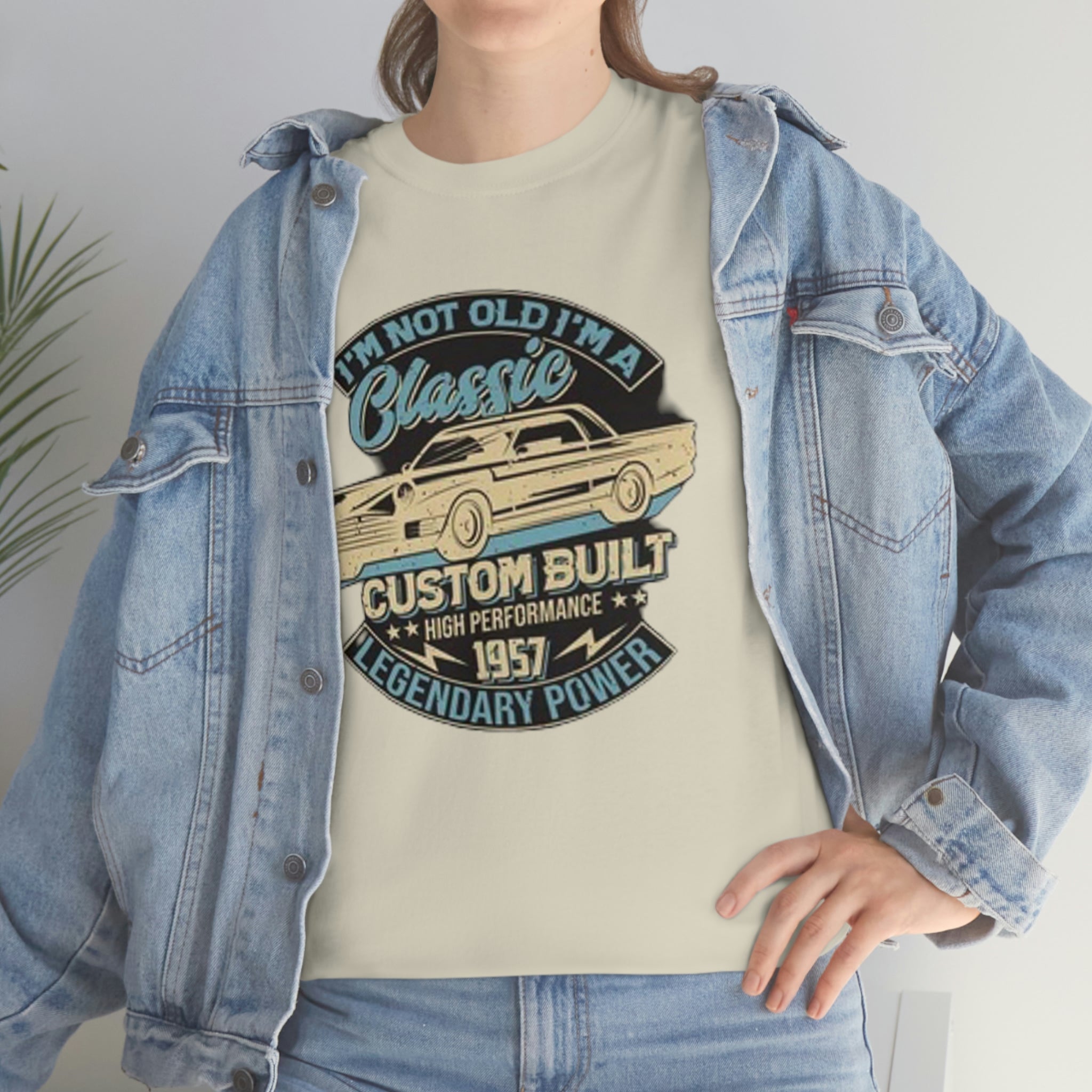 Not old I’m a classic- Heavy Cotton Tee