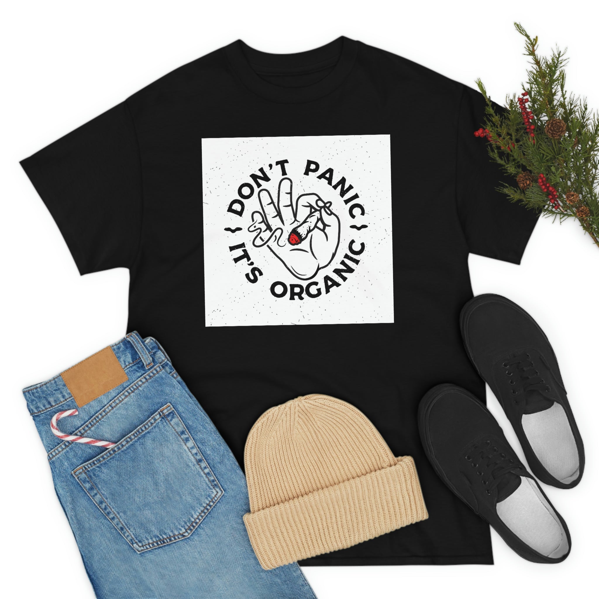 Don’t panic— Unisex Heavy Cotton Tee