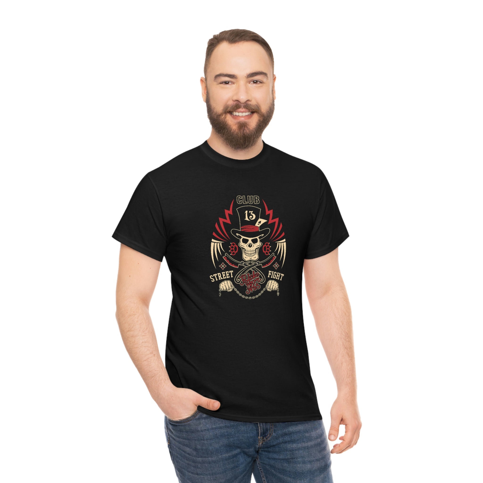 Street fight- Heavy Cotton Tee