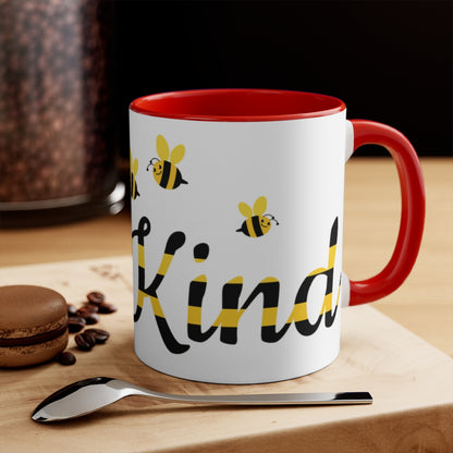 Bee kind Accent coffee Mug