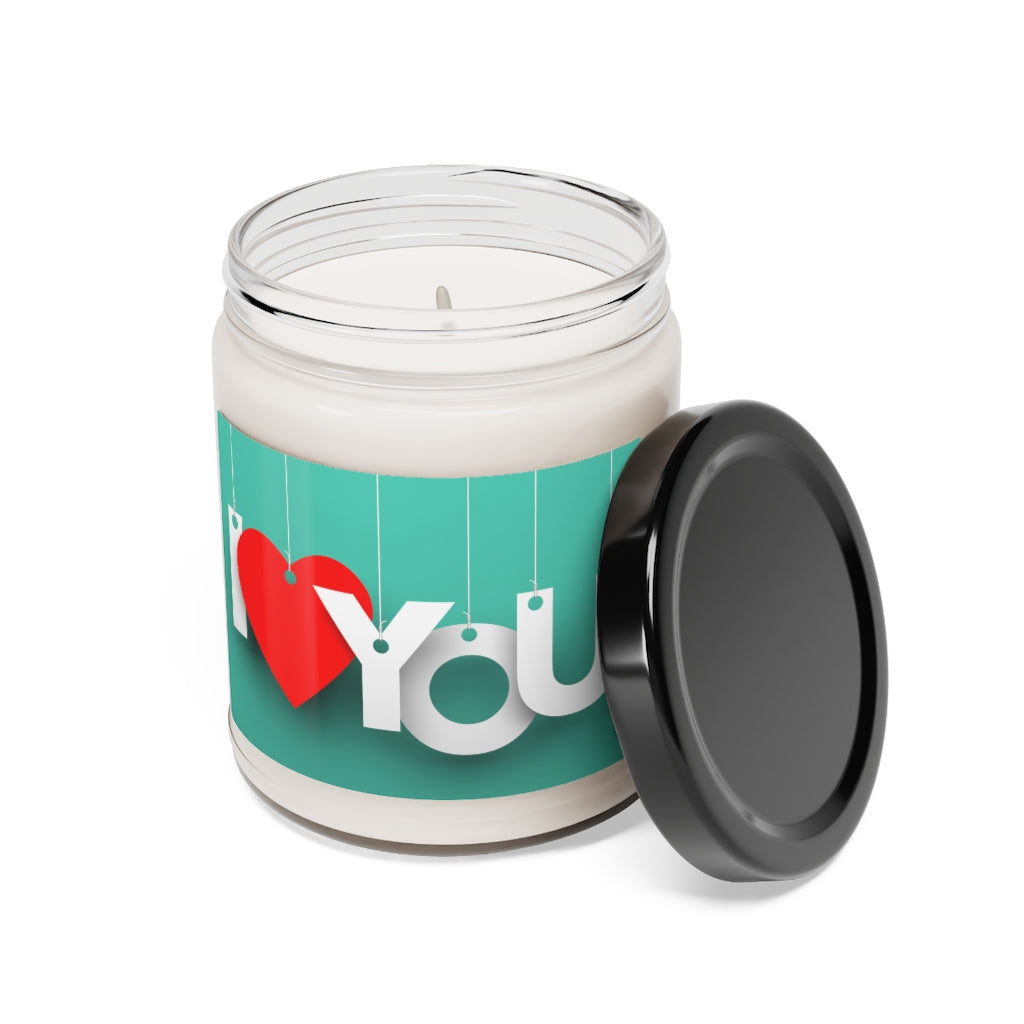 I love you- Scented Soy Candle, 9oz