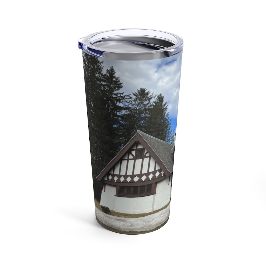 Tumbler 20oz-white fathers church