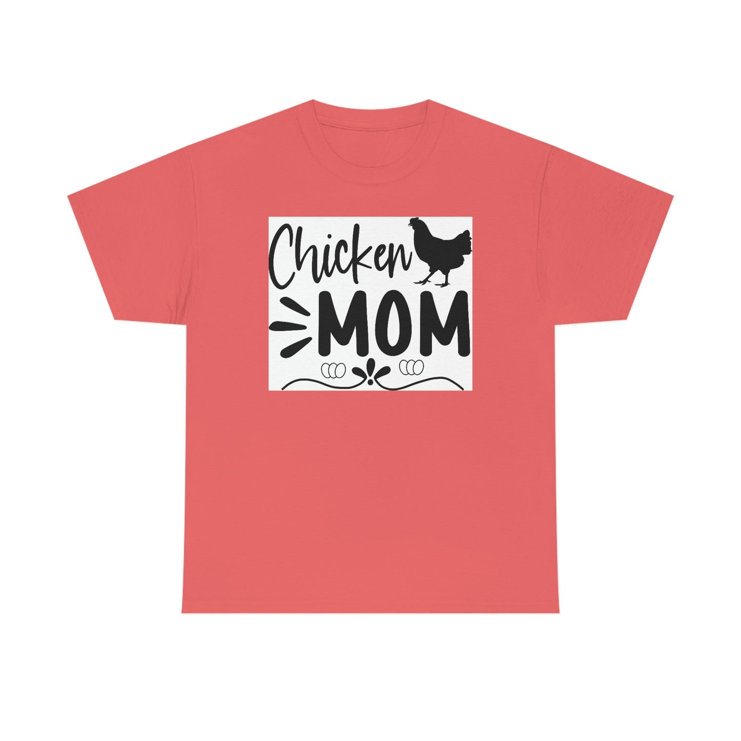 Chicken mom- Heavy Cotton Tee