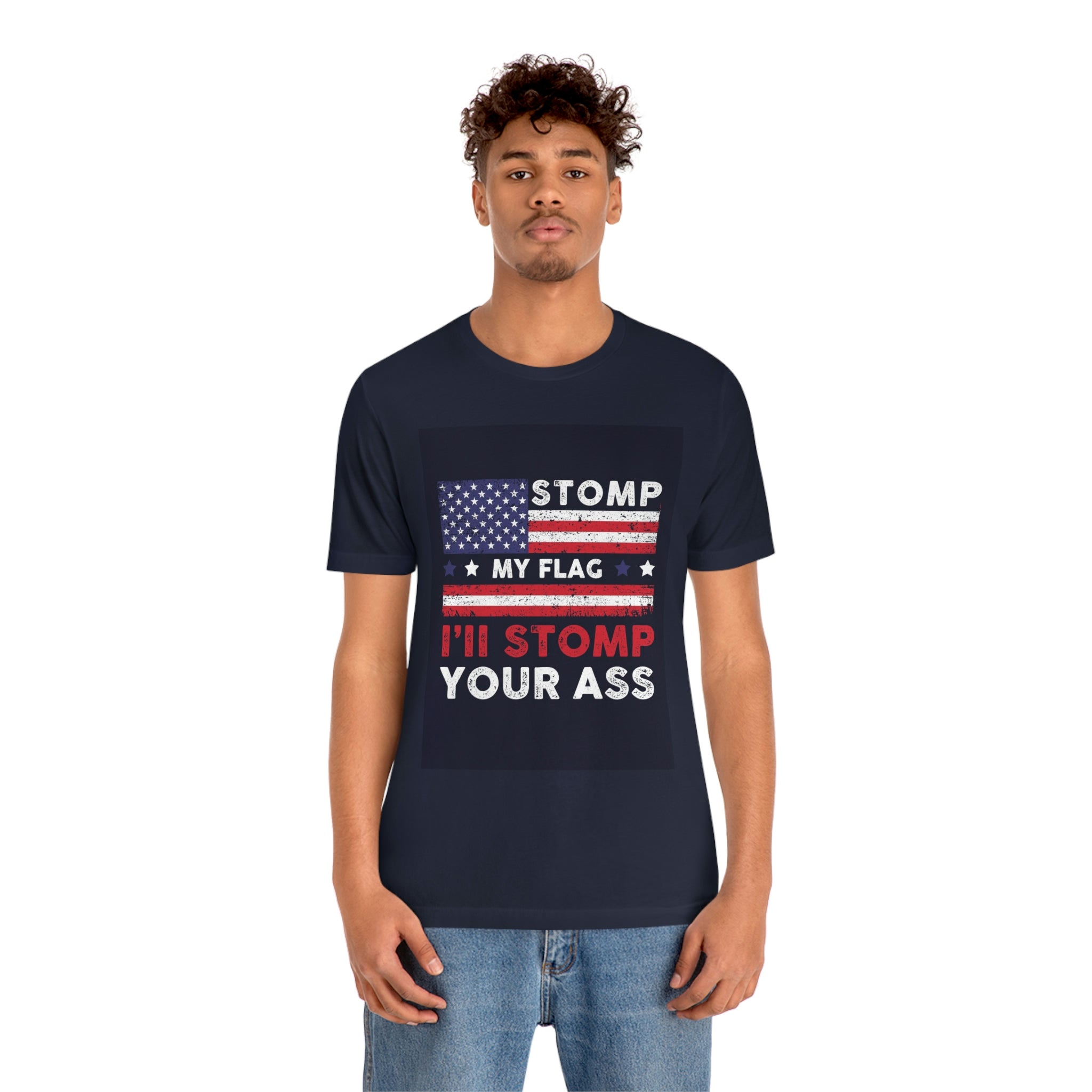 Stomp your ass- Unisex Jersey Short Sleeve Tee