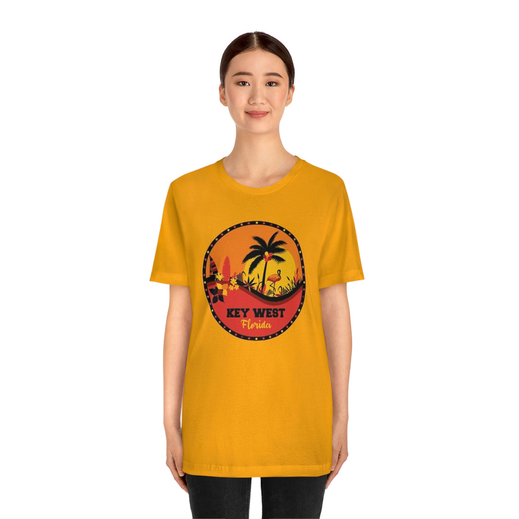 Key west Fl- Unisex Jersey Short Sleeve Tee