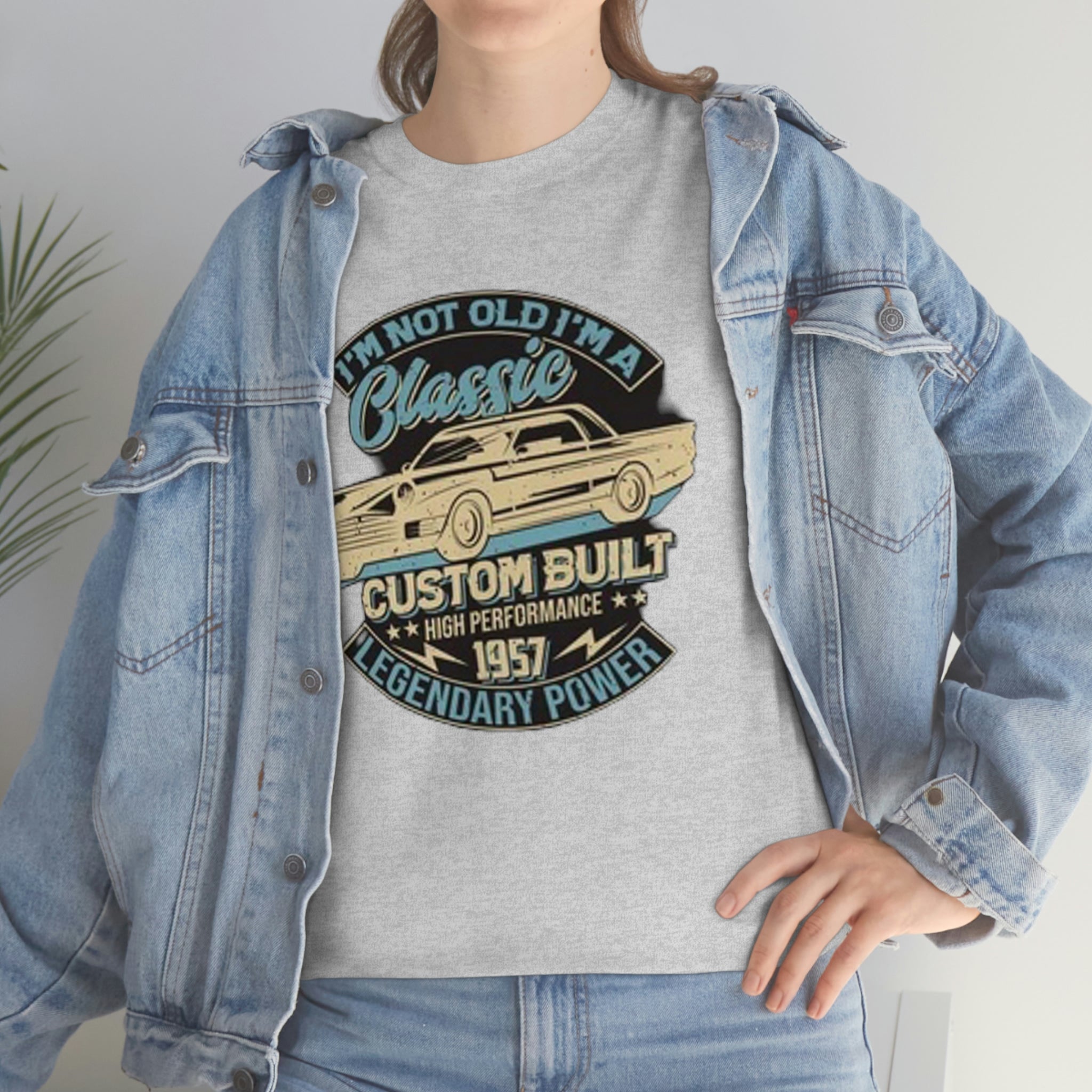 Not old I’m a classic- Heavy Cotton Tee