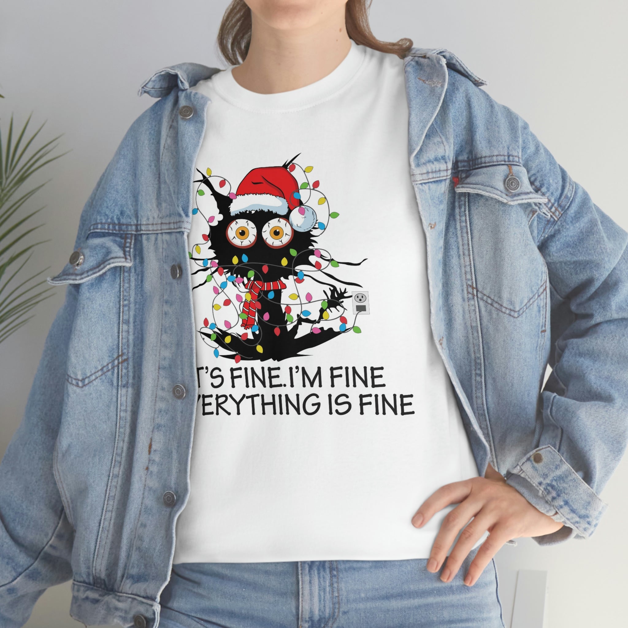 Everything’s fine- Heavy Cotton Tee