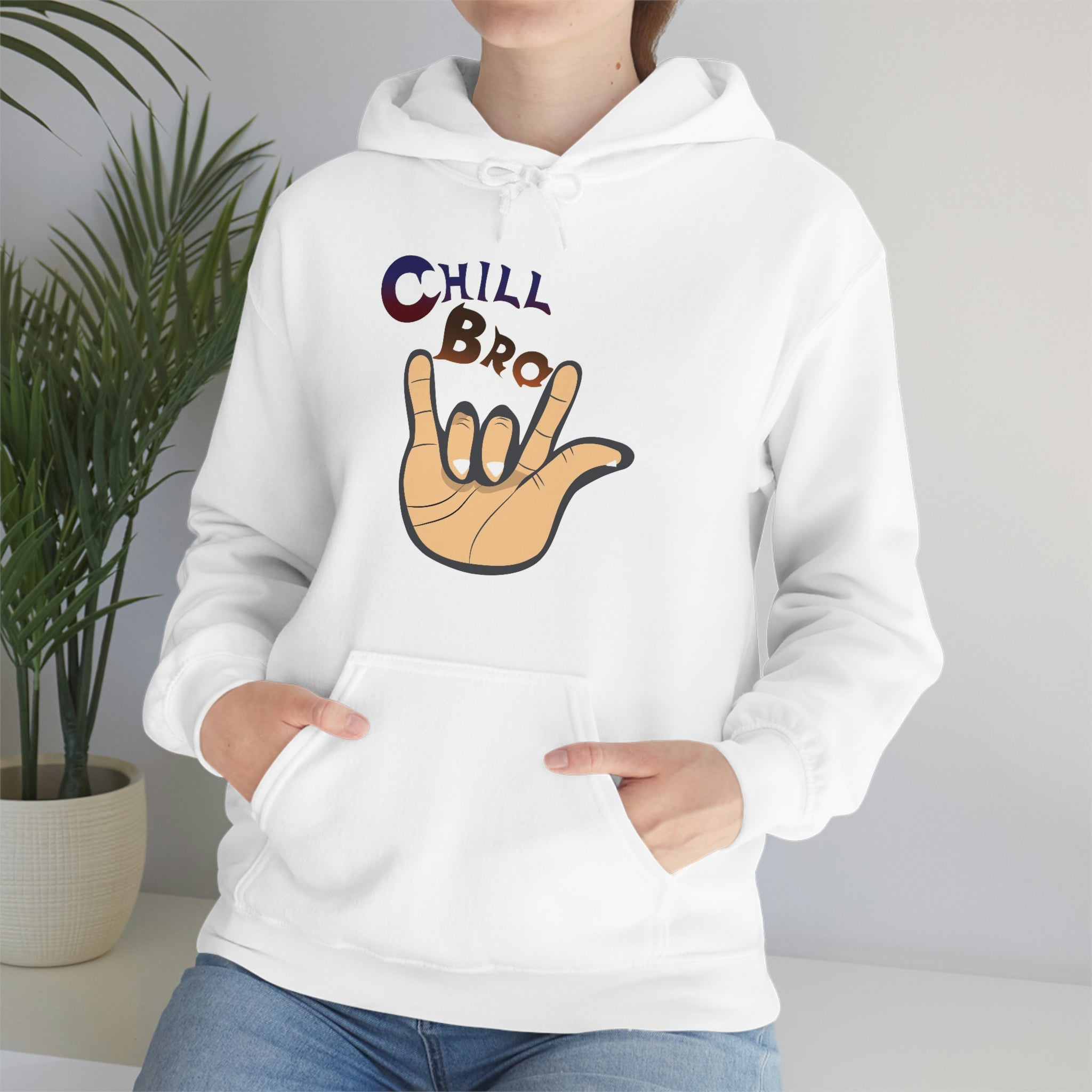 Chill- Heavy Blend™ Hooded Sweatshirt