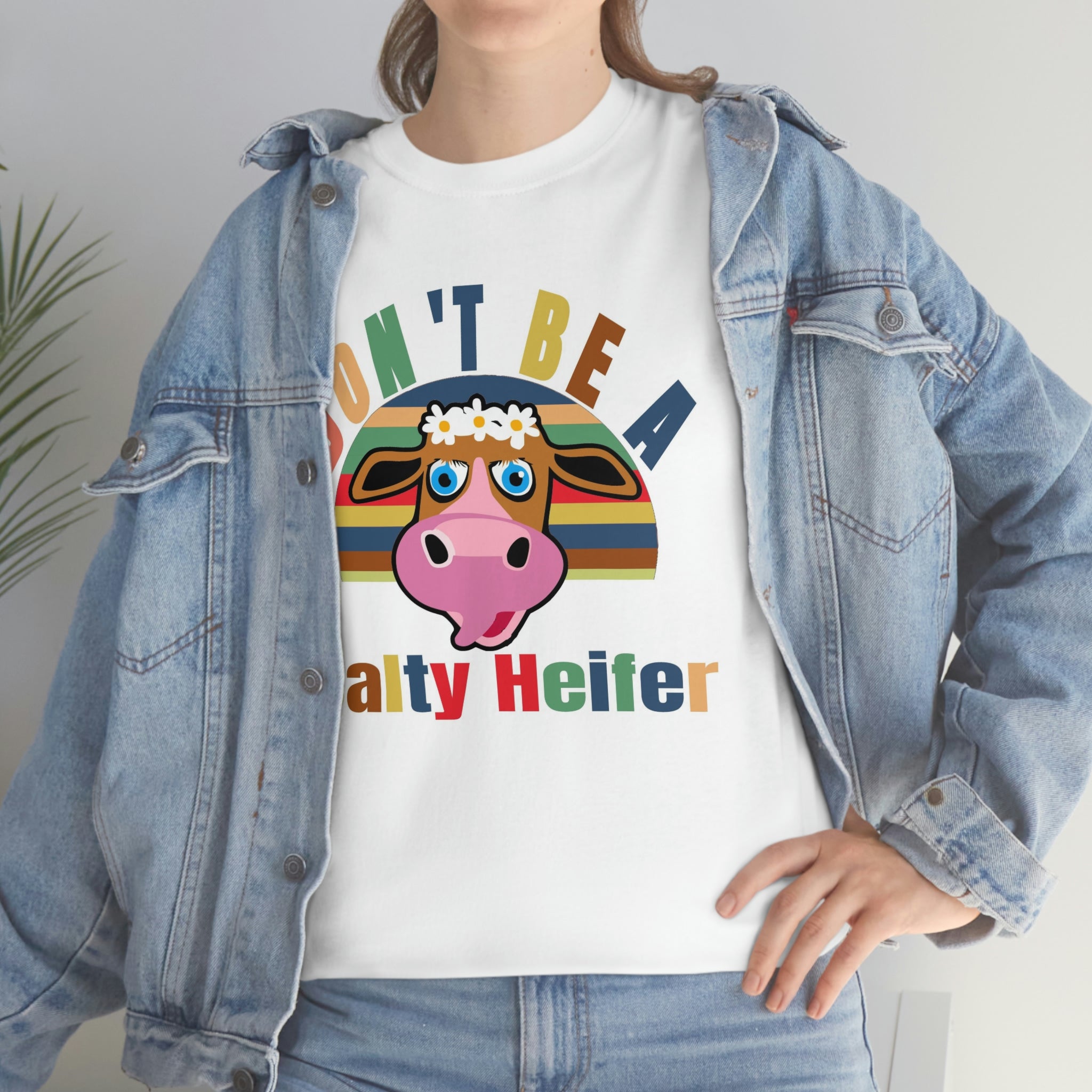 Don’t be salty- Heavy Cotton Tee