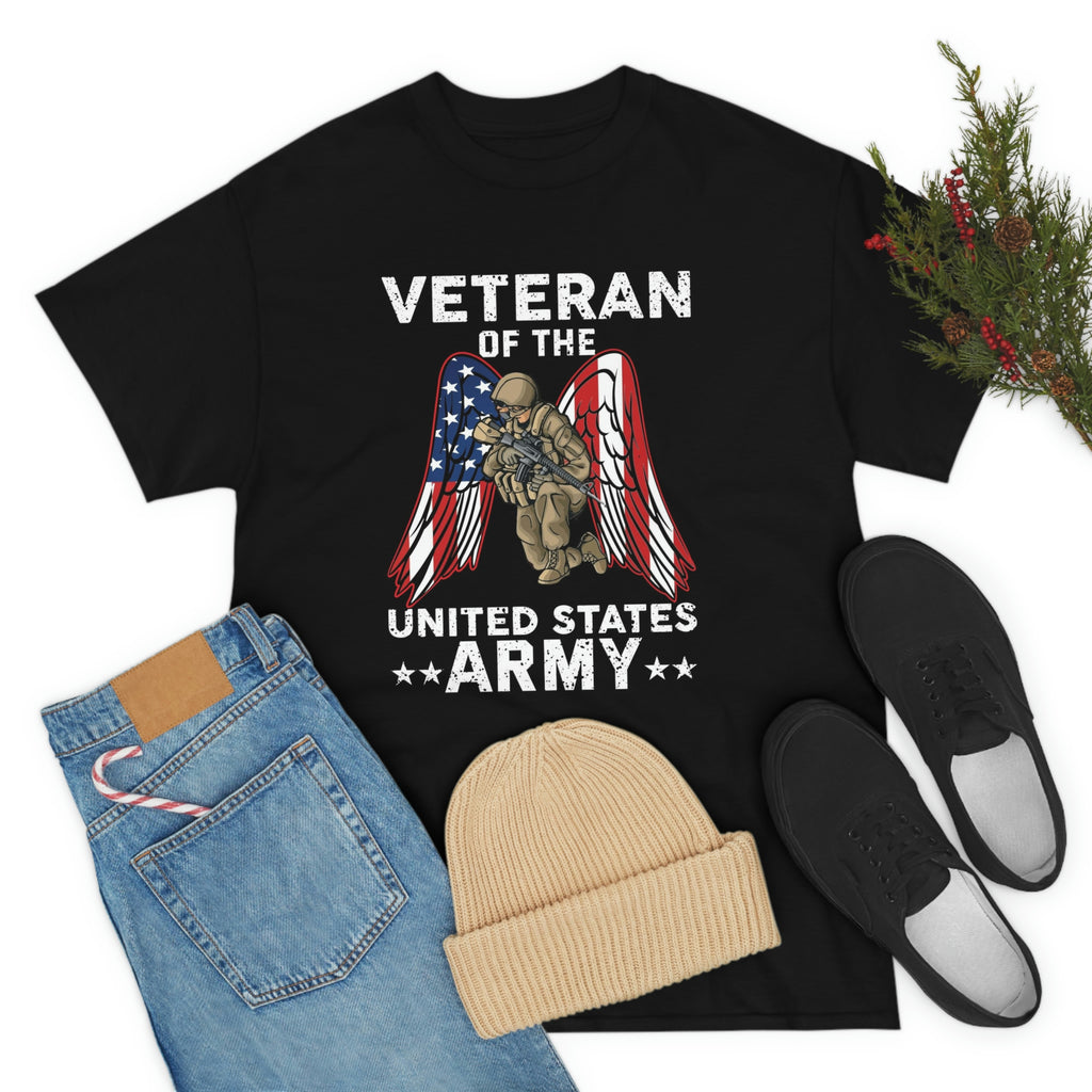Veteran of army-Unisex Heavy Cotton Tee