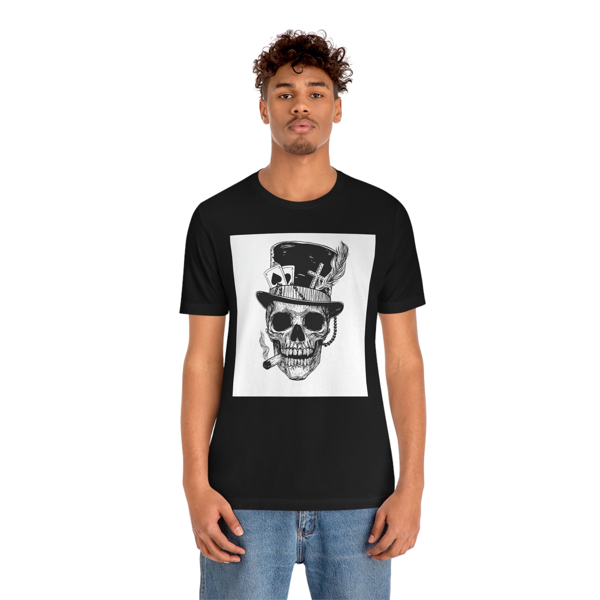 Skull thug- Jersey Short Sleeve Tee