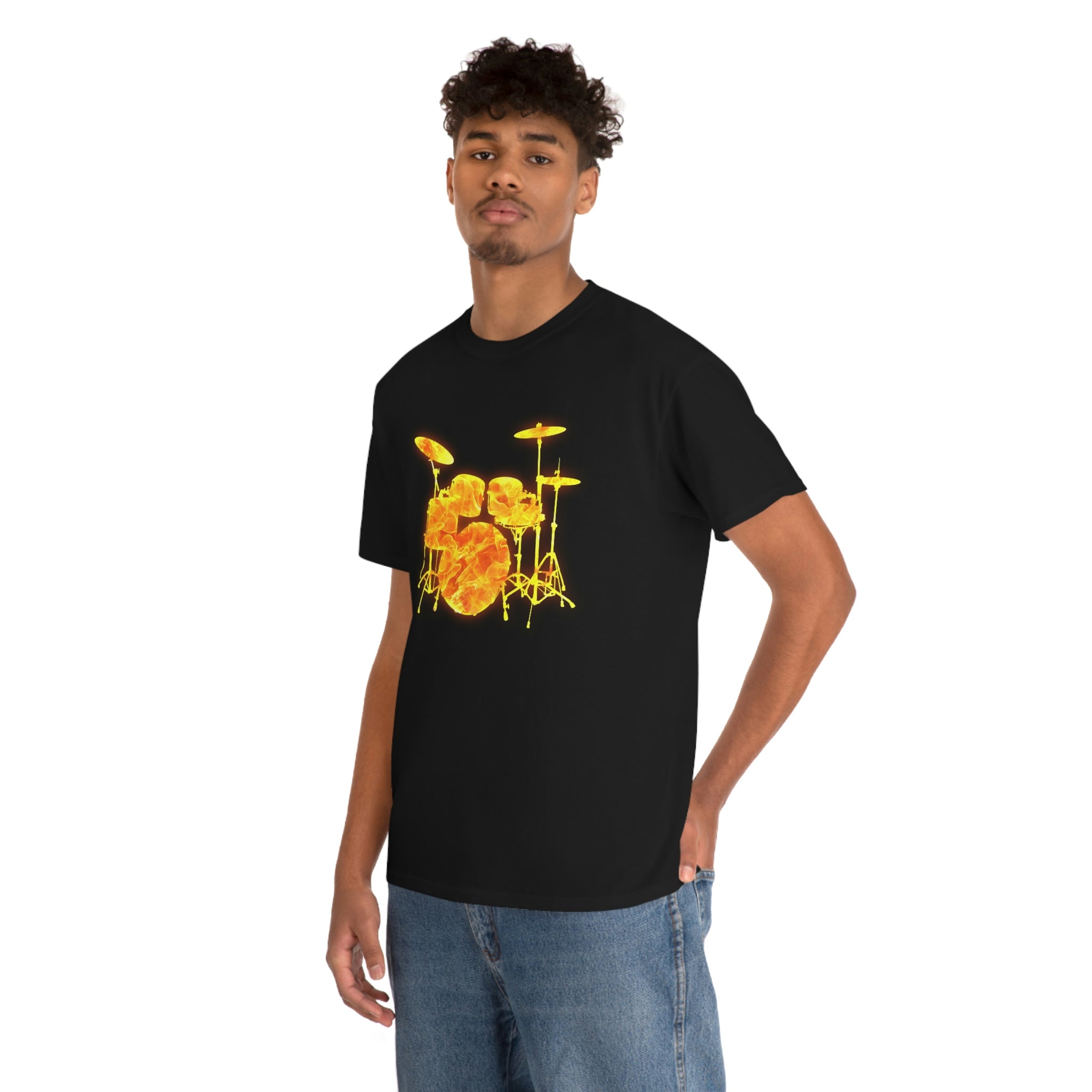 Drums- Unisex Heavy Cotton Tee