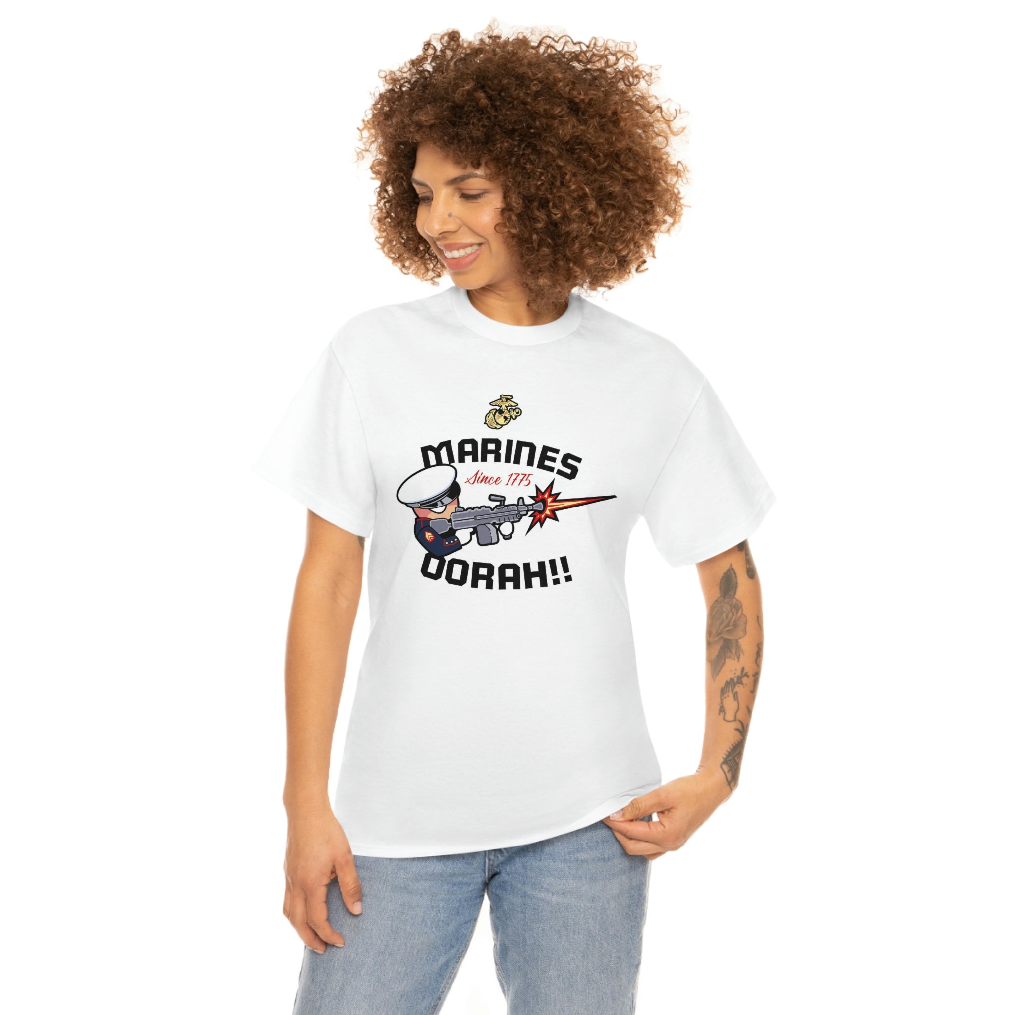 Marines- Heavy Cotton Tee