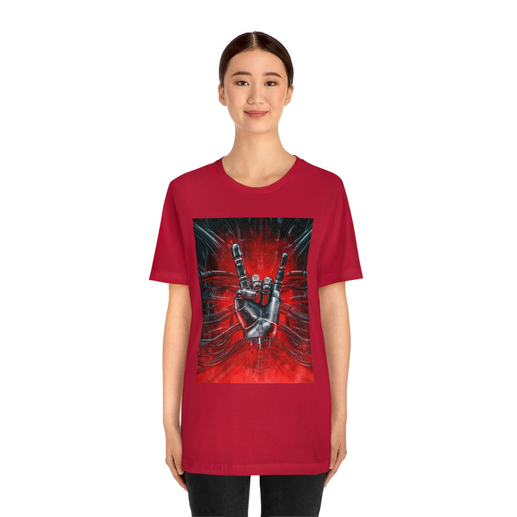 Rock and roll- Jersey Short Sleeve Tee