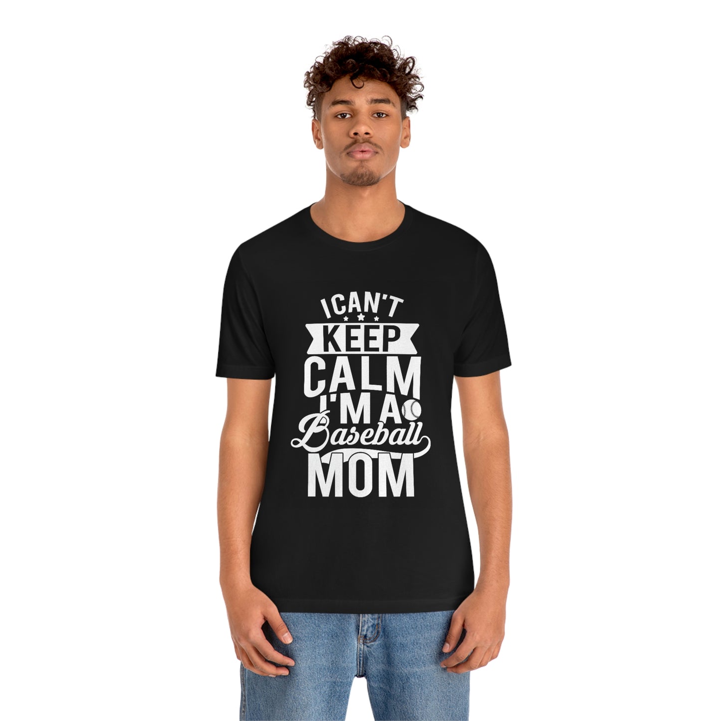 Baseball mom - Jersey Short Sleeve Tee