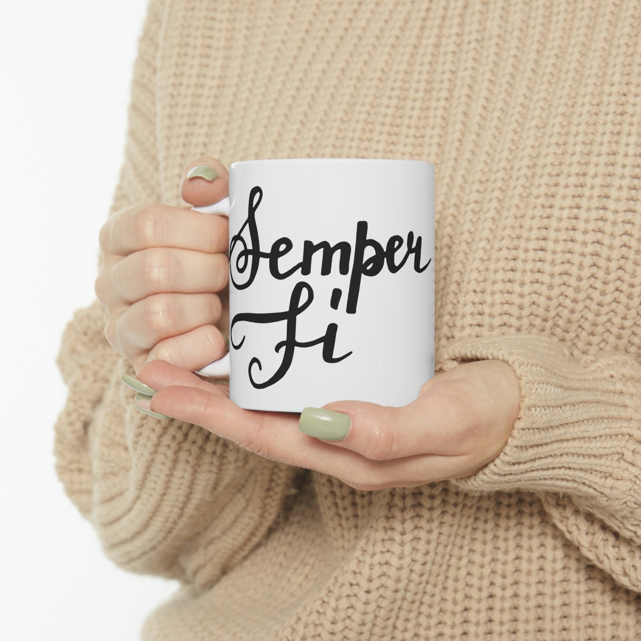 Marine- Ceramic Mug 11oz