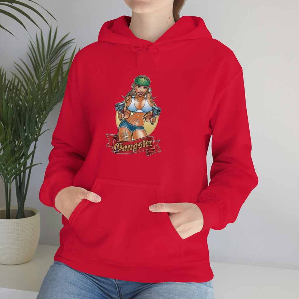 Girl gangster-Heavy Blend™ Hooded Sweatshirt
