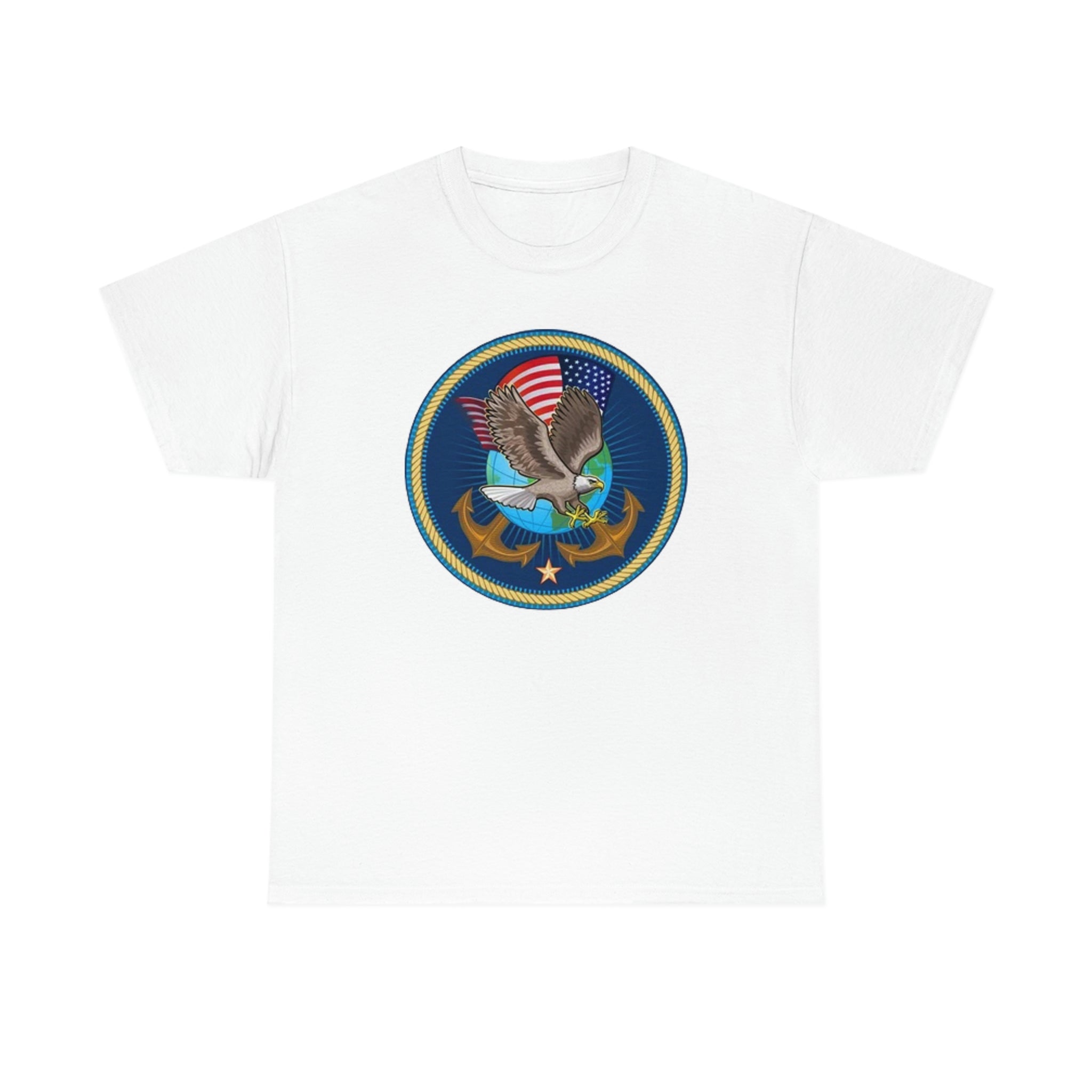 Navy- Unisex Heavy Cotton Tee