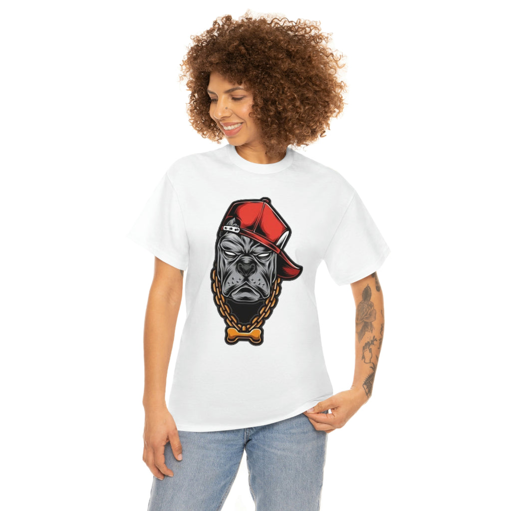 Gangster dog- Heavy Cotton Tee