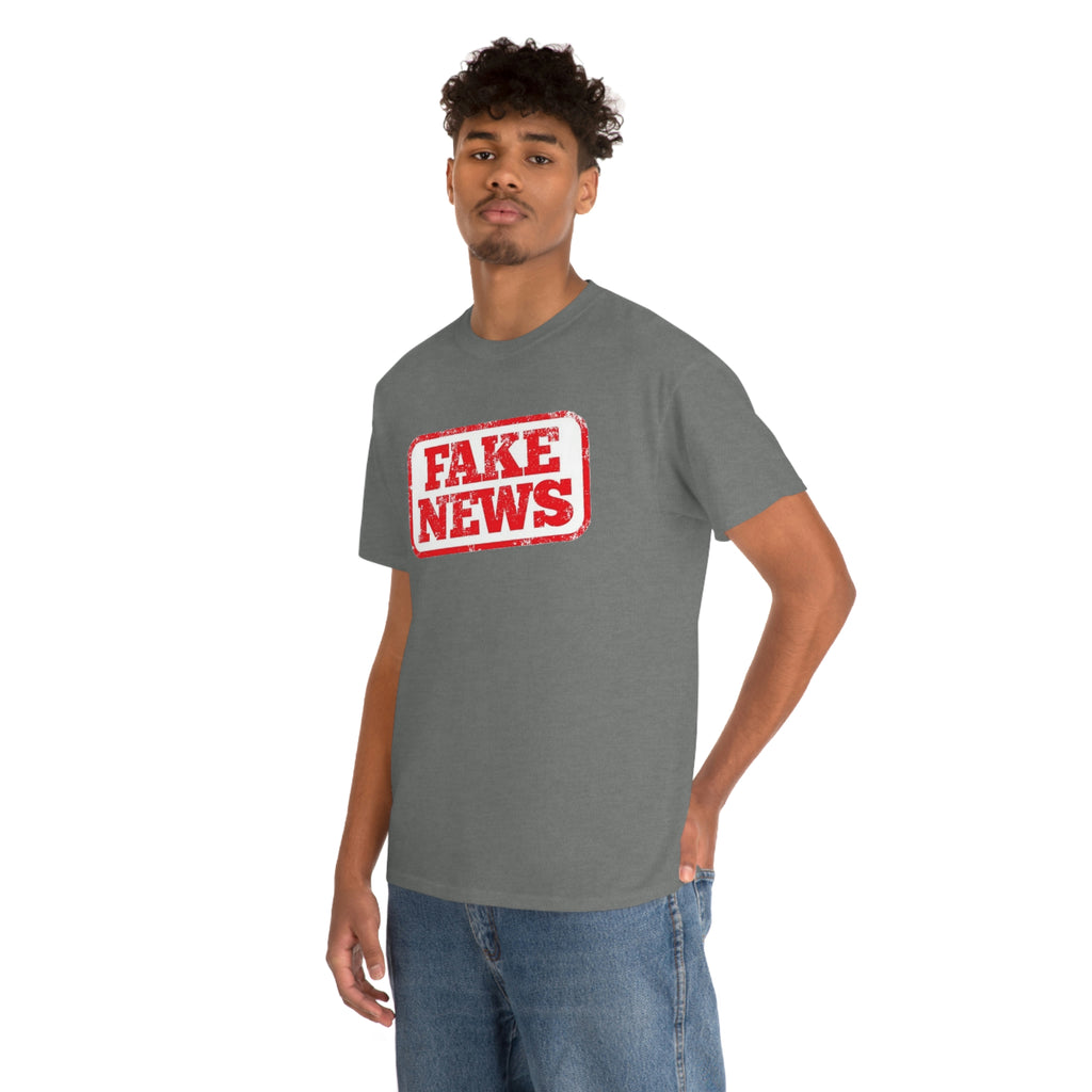 Fake news- Unisex Heavy Cotton Tee