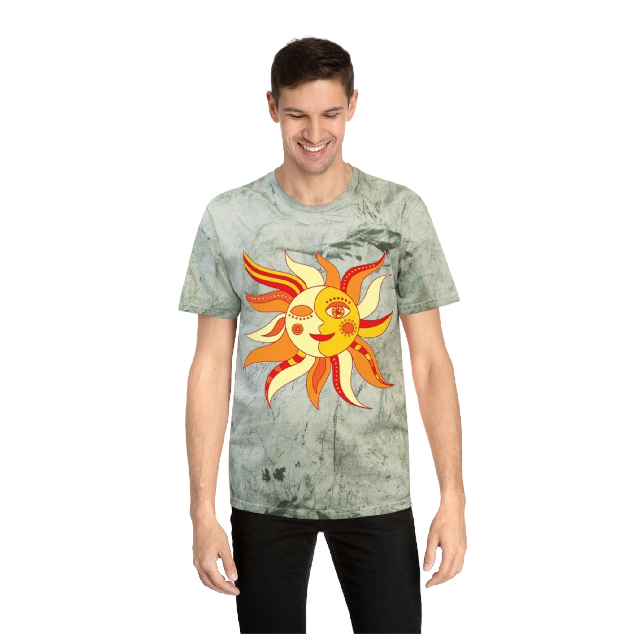 Sun and moon- Unisex Color Blast T-Shirt