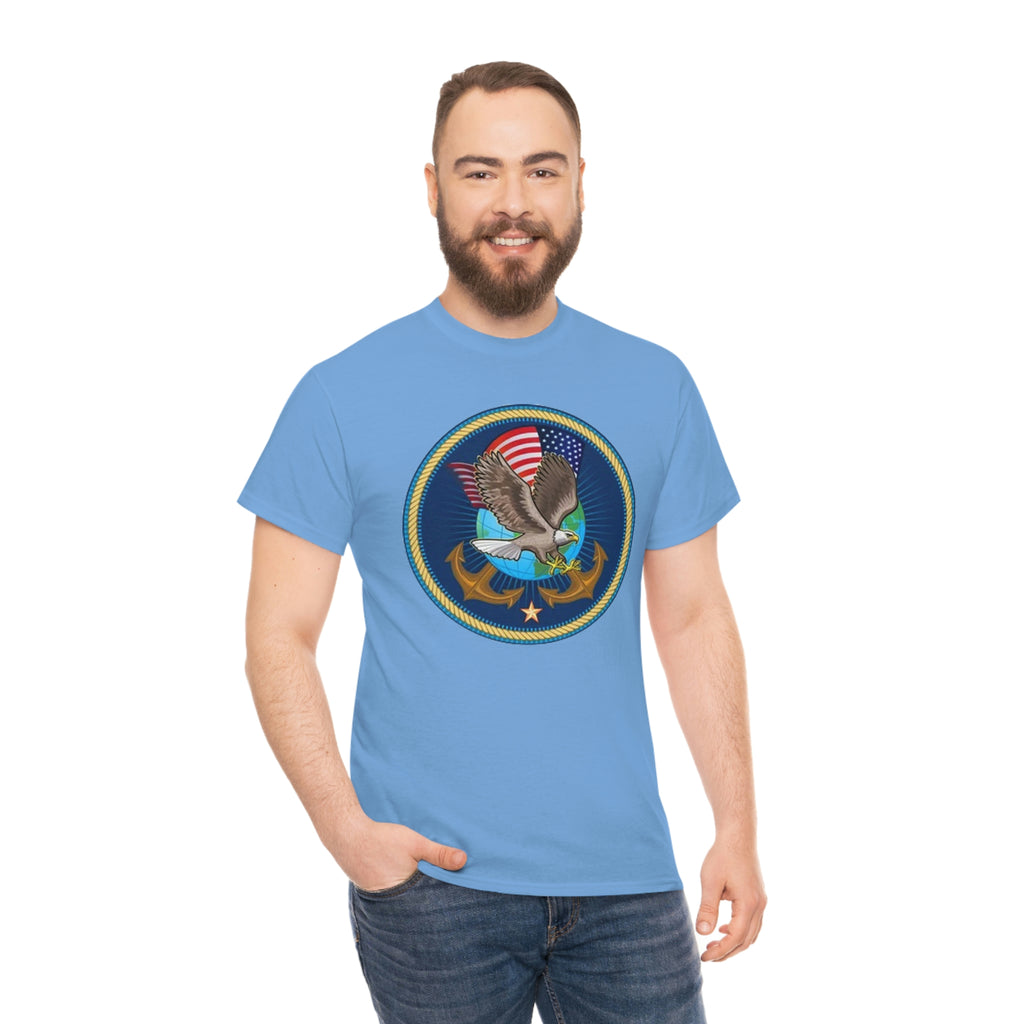 Navy- Unisex Heavy Cotton Tee