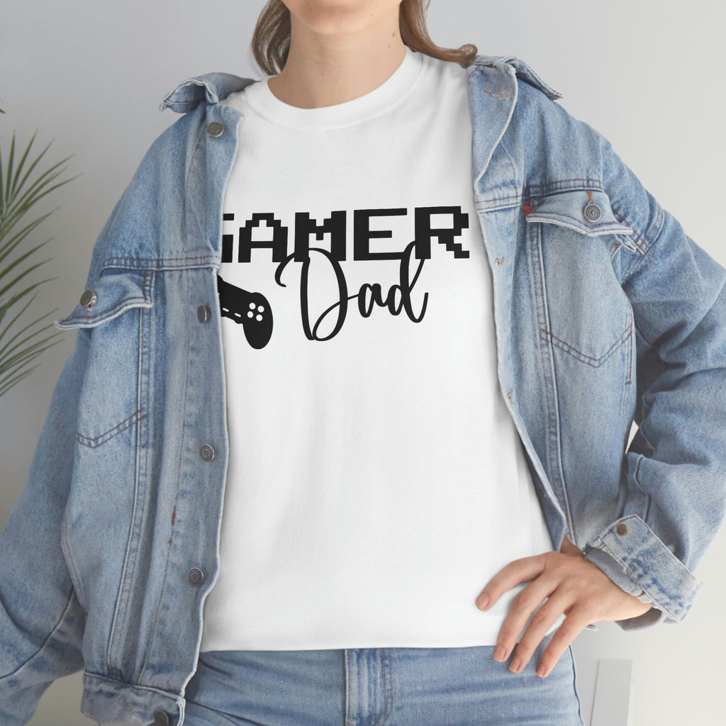 Gamer dad- Heavy Cotton Tee