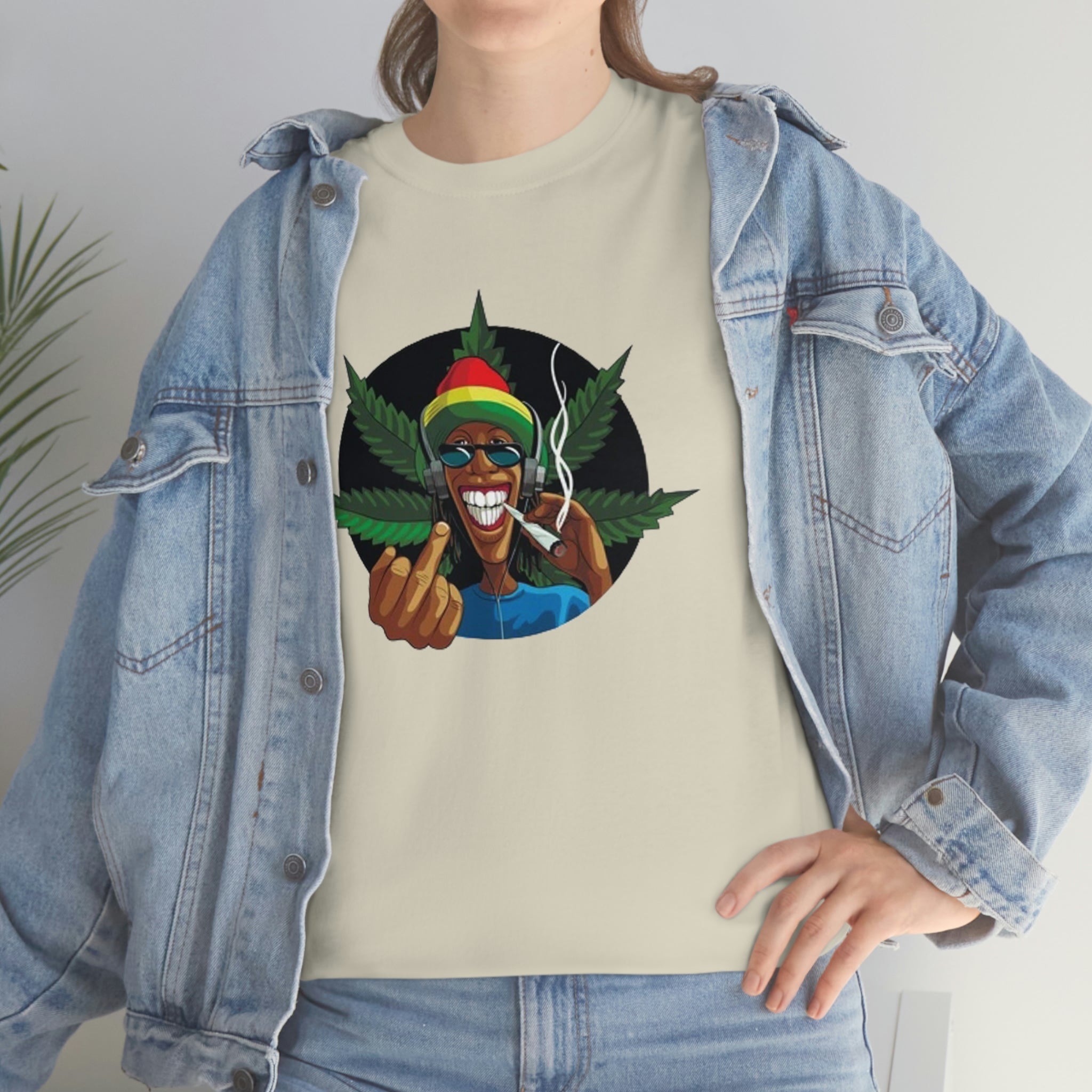 Weed—Heavy Cotton Tee