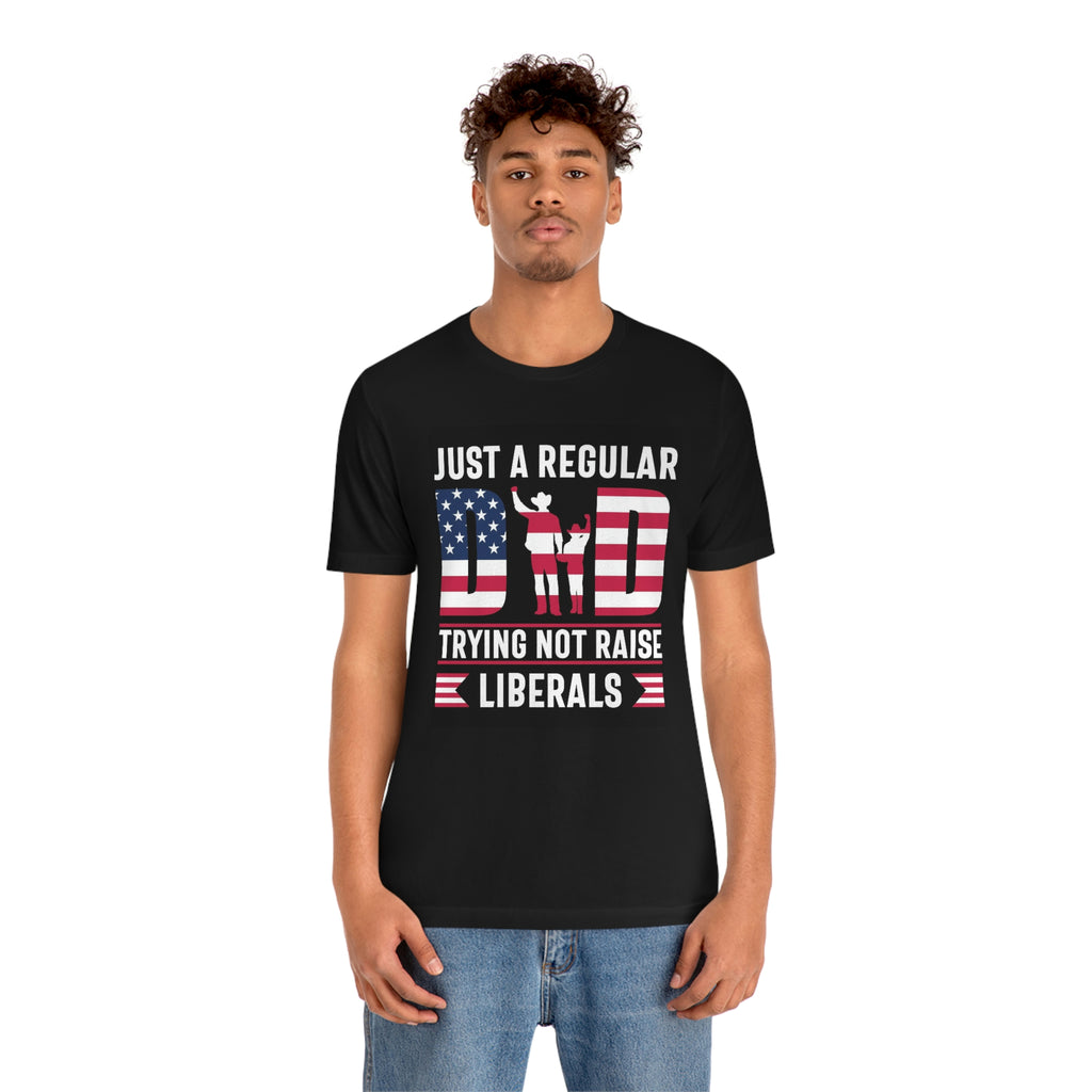 Just a dad- Jersey Short Sleeve Tee