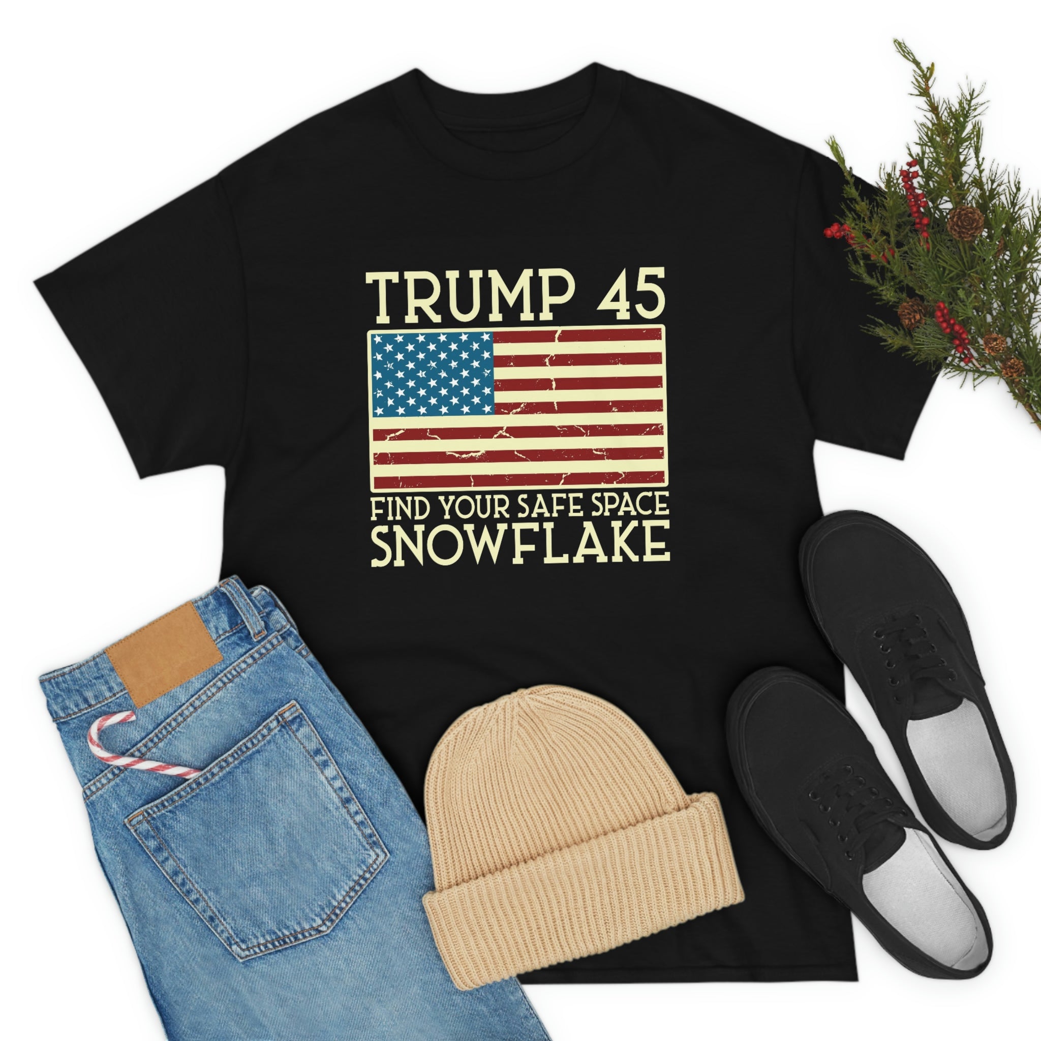 Trump 45- Unisex Heavy Cotton Tee